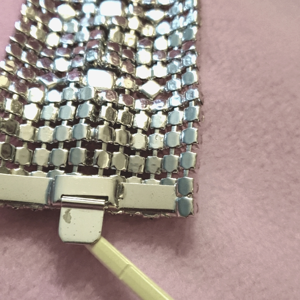 Rare. 1960s Rhinestone Bracelet. - Picture 8 of 8
